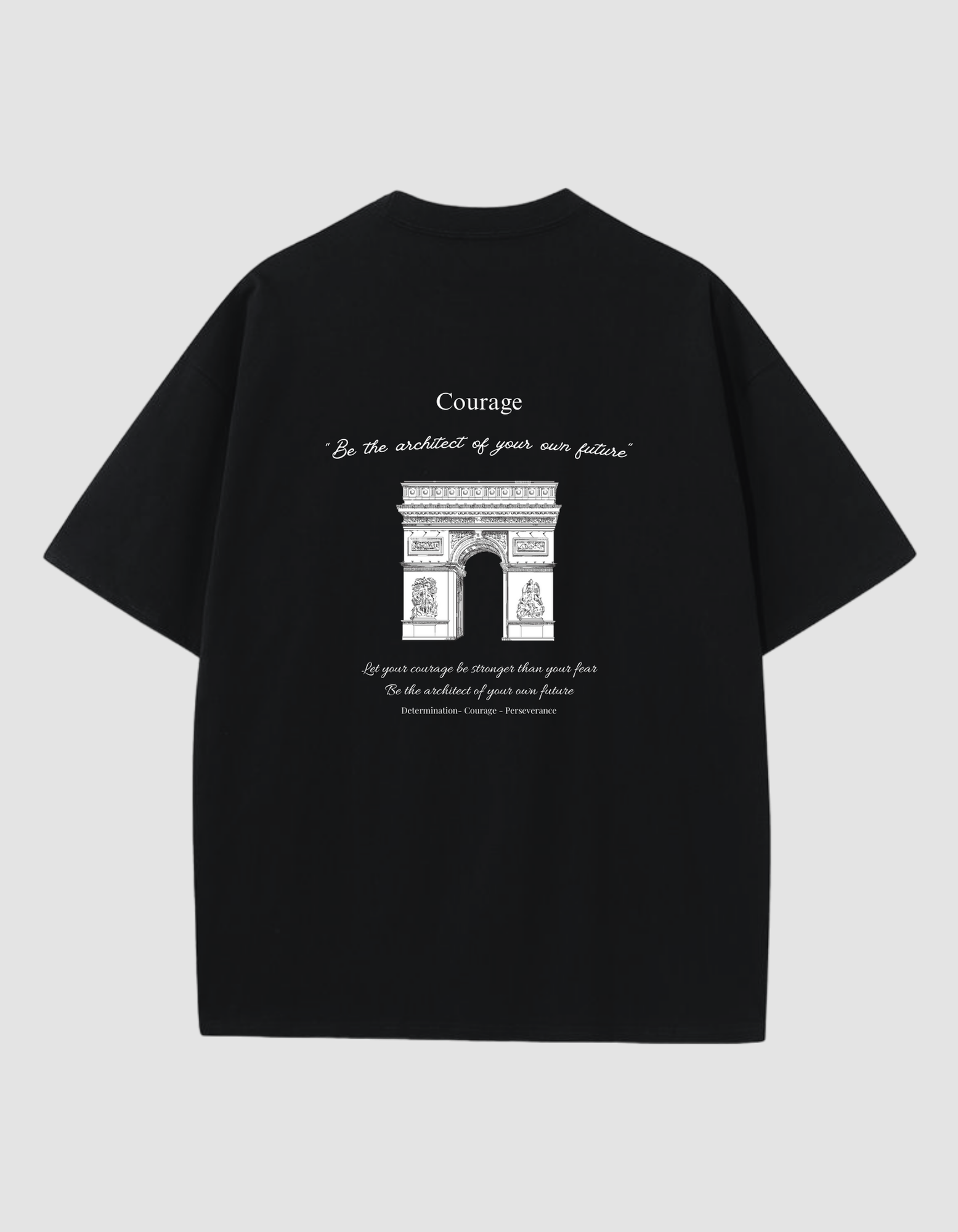 ARCHITECT T-SHIRT - ZWART